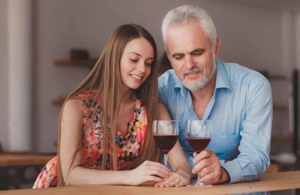 younger woman relationship